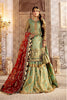 MARIA.B. MBroidered Wedding Collection – Coral in Sea green (BD-2303)