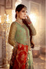 MARIA.B. MBroidered Wedding Collection – Coral in Sea green (BD-2303)