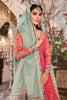 MARIA.B. Mbroidered Heritage Edition – Salmon Pink and Feroza (BD-2402)