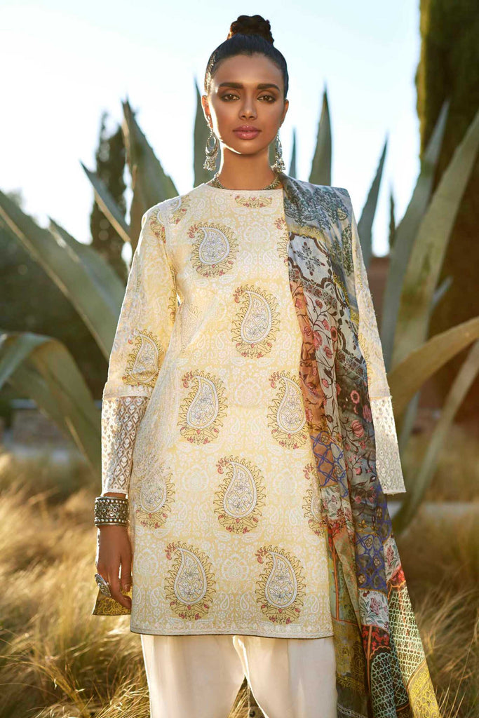 Zara Shahjahan Spring/Summer Luxury Lawn Collection 2019 – Minah-A