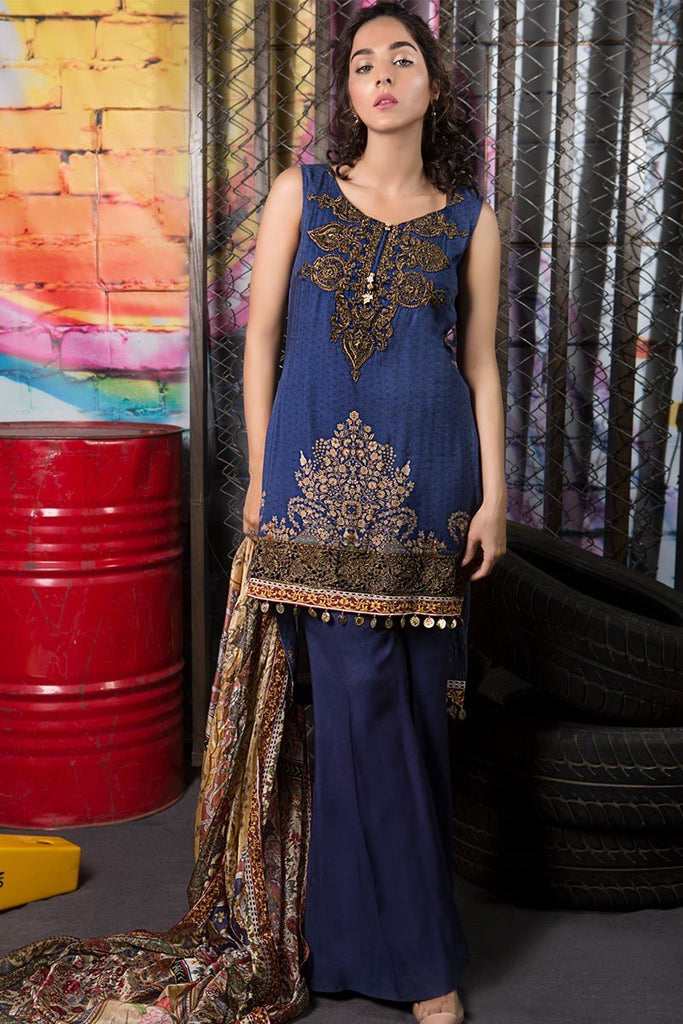 MARIA.B M.Prints Collection – MPT-06-A-Blue