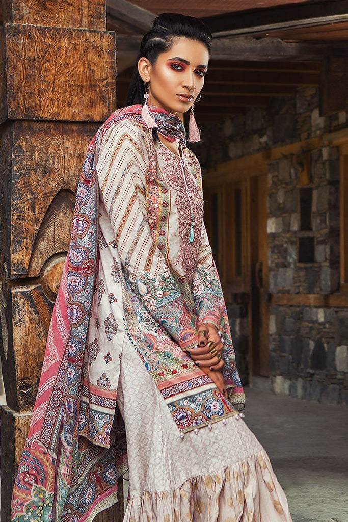 MARIA.B. Mprints Lawn Eid Collection 2018 – 304-A-Pink