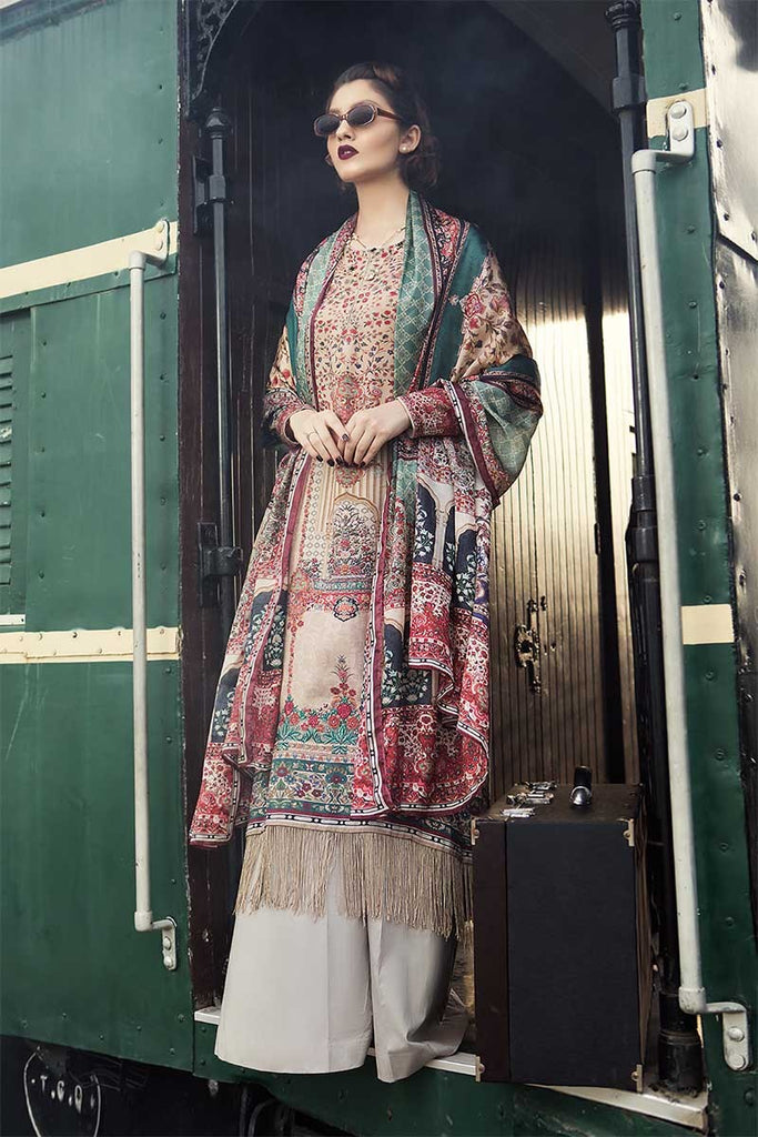 MARIA.B. M.Prints Winter Collection 2018 – MPT-401-A-Coffee