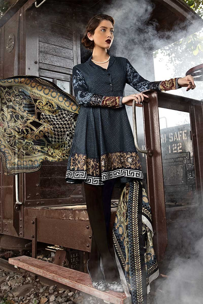 MARIA.B. M.Prints Winter Collection 2018 – MPT-403-B-Blue