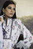 AlKaram Cambric Collection 2018 – 3 Piece Embroidered with Chiffon Printed Dupatta – MS-2.1-18-Grey