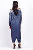 AlKaram Mid Summer Infinite Collection – 1 Piece Embroidered Denim Shirt - MS-23-19-Blue