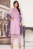 AlKaram Cambric Collection 2018 – 3 Piece Embroidered with Chiffon Printed Dupatta – MS-4.1-18-Purple