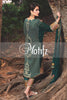 Motifz Embroidered Crinkle Chiffon Collection '16 – Turquoise 1261 - YourLibaas
 - 4