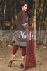 Motifz Embroidered Crinkle Chiffon Collection '16 – Ruby Red 1267 - YourLibaas
 - 5
