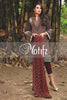 Motifz Embroidered Crinkle Chiffon Collection '16 – Ruby Red 1267 - YourLibaas
 - 1