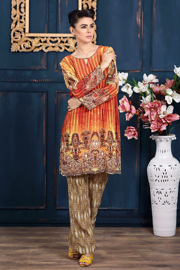 Allure By Motifz - Grip Silk/Pure Crepe Collection – 1429-A - YourLibaas
 - 1