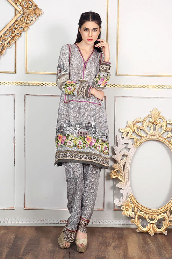 Allure By Motifz - Grip Silk/Pure Crepe Collection – 1442-A - YourLibaas
 - 1