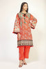 Khaadi The Tale of Spring Lawn Collection 2019 – NR19107 Orange 2Pc