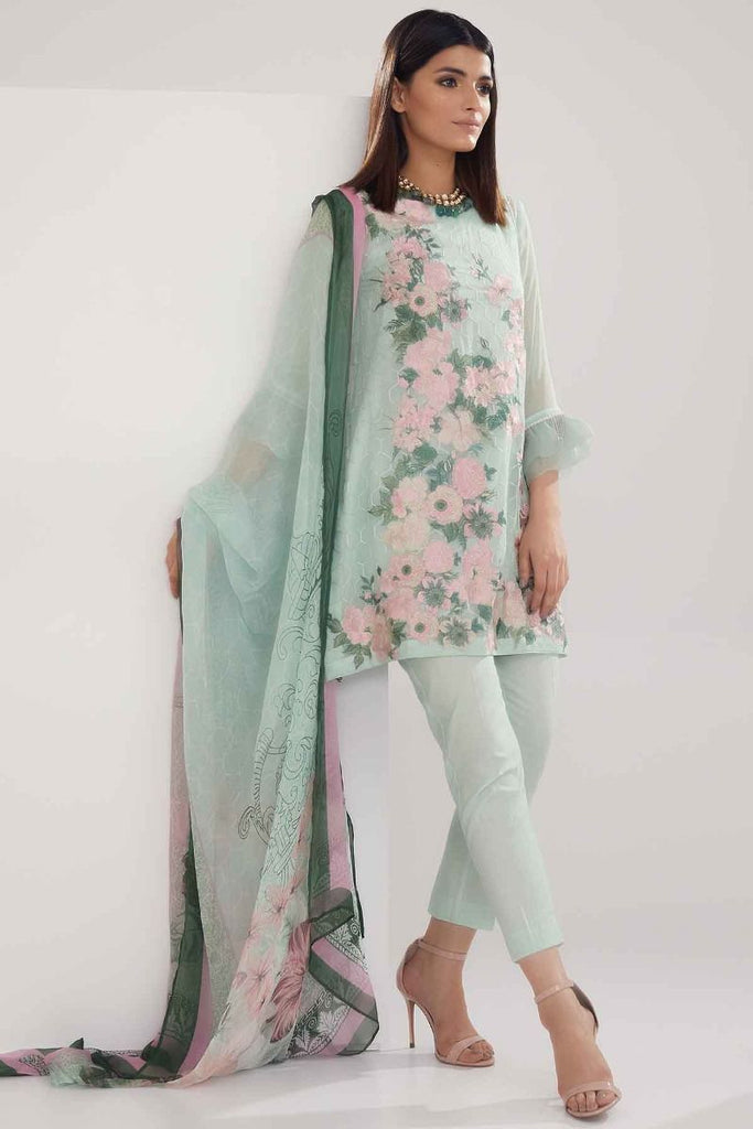Khaadi Luxury Collection 2018 – P18203 Green