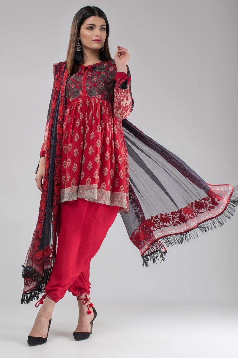 khaadi red dress Eid Collection 2024 | Blogs