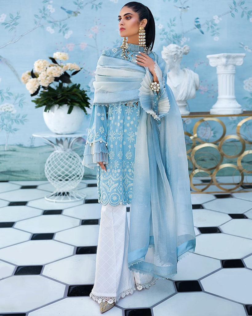 Zaha by Khadijah Shah – Spring/Summer Lawn Collection 2020 – CELESTIA (ZL-33)