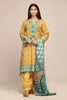 Khaadi The Tale of Spring Lawn Collection 2019 – RR19102 Yellow 3Pc