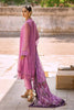 Gul Ahmed Festive – 3PC Embroidered Chiffon Suit with Digital Printed Paper Cotton Dupatta FE-32022
