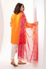 Khaadi Mid Summer Lawn Collection 2018 – S18301 Orange 3Pc