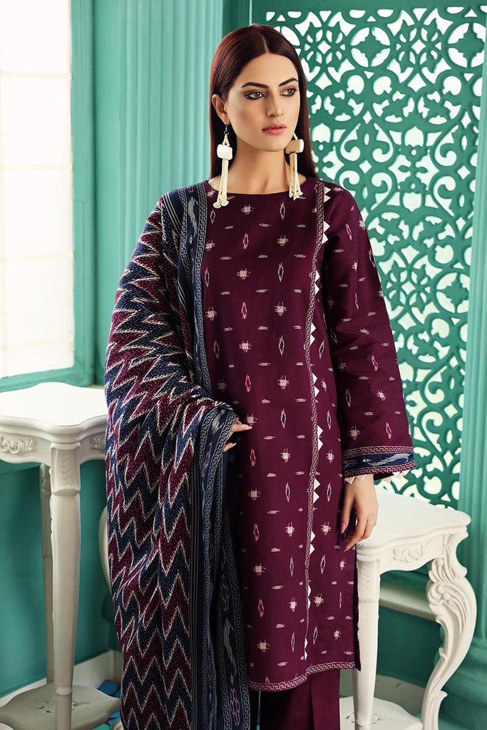 Gul Ahmed Winter Collection – 3 PC Twill Linen Suit LT-15