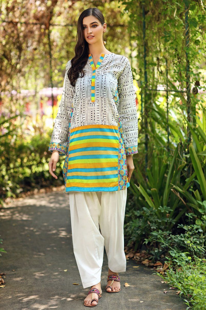 Gul Ahmed Mid Summer Cambric Collection – Cambric Printed Unstitched Shirt SCN-126 B