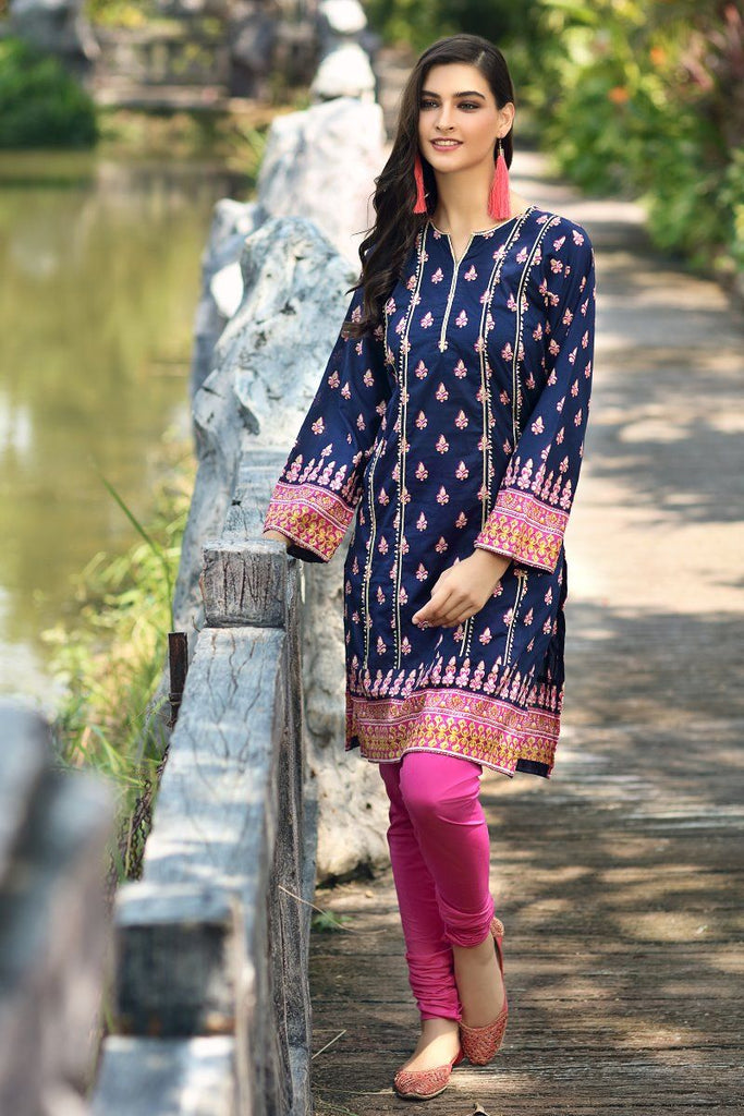 Gul Ahmed Mid Summer Cambric Collection – Cambric Gold Printed Unstitched Shirt SCN-131 A