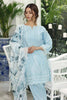 Gul Ahmed Cambric Collection 2019 – 3 PC Digital Embroidered Cambric – CBE-86