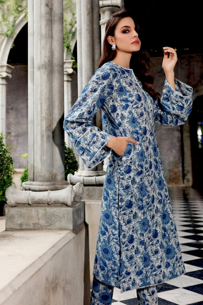 Gul Ahmed Mid Summer Cambric Collection – Cambric Printed Unstitched Shirt SCN-128 A
