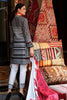 Gul Ahmed Craft Winter Collection 2018 – Off White 3 PC Digital Printed Khaddar Suit K-37