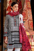 Gul Ahmed Craft Winter Collection 2018 – Off White 3 PC Digital Printed Khaddar Suit K-37