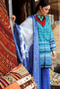 Gul Ahmed Craft Winter Collection 2018 – Blue 3 PC Digital Printed Khaddar Suit K-33