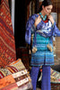 Gul Ahmed Craft Winter Collection 2018 – Blue 3 PC Digital Printed Khaddar Suit K-33