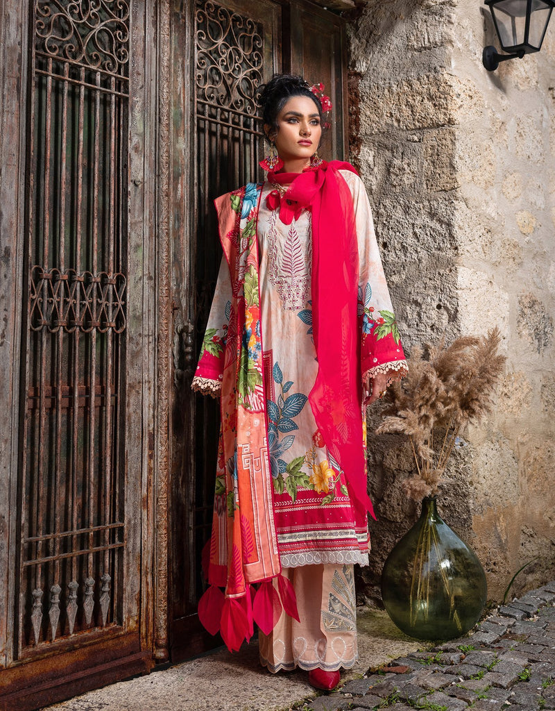 Sifa Lawn by Zunaira Raza – SL-08 B (Şenlik)