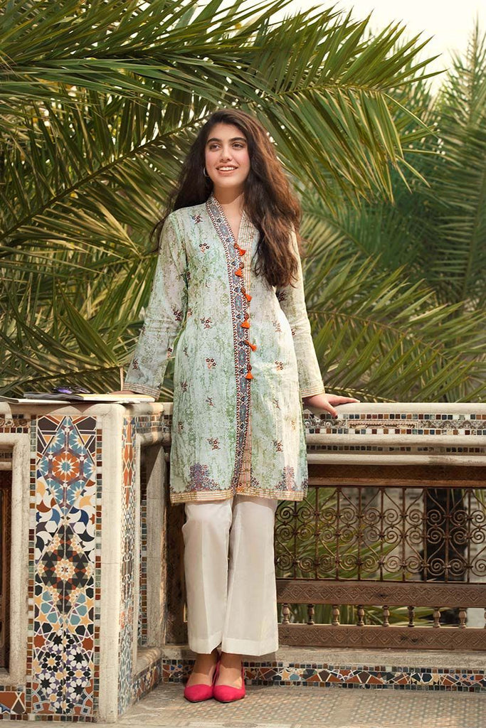Gul Ahmed Summer Essential Collection 2018 – Pista 1 Pc Printed lawn SL-468 A