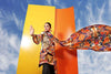 Gul Ahmed Summer Premium Collection 2018 – Multi 3 Pc Digital Silk Printed SS-175