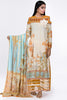 AlKaram Spring/Summer 2018 – 3 Piece Printed Lawn – SS-19 Beige