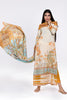 AlKaram Spring/Summer 2018 – 3 Piece Printed Lawn – SS-19 Beige
