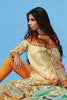 AlKaram Spring/Summer 2018 – 3 Piece Printed Lawn – SS-19 Beige