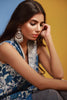 AlKaram Spring/Summer 2018 – 3 Piece Printed Lawn – SS-24 Blue