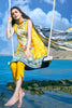 AlKaram Spring/Summer 2018 – 3 Piece Printed Lawn – SS-38 Chrome Yellow