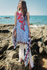 AlKaram Spring/Summer 2018 – 2 Piece Embroidered Lawn – SS-78 Blue