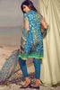 AlKaram Spring/Summer 2018 – 3 Piece Printed Lawn – SS-84 Blue