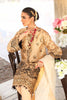 Gul Ahmed Festive Collection – Embroidered Jacquard Suit with Zari Organza Jacquard Dupatta FE-12006