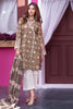 Gul Ahmed Summer Essential Collection 2018 – Brown 2 Pc Embroidered Lawn TL-102 A
