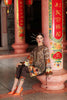 Gul Ahmed Summer Essential Collection 2018 – Dark Brown 2 Pc Embroidered Lawn TL-141 B