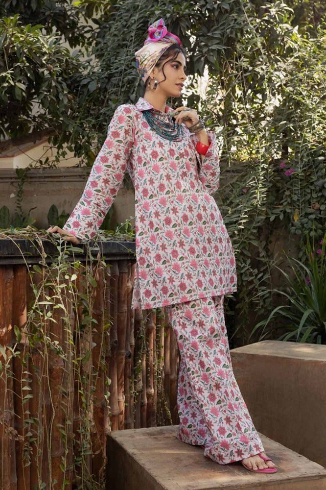 Gul Ahmed Summer Essential 2024 – 2PC Printed Lawn Suit TL-42004