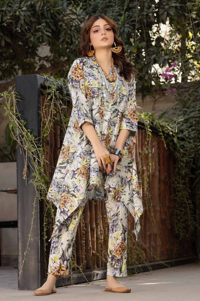 Gul Ahmed Summer Essential 2024 – 2PC Printed Lawn Suit TL-42019