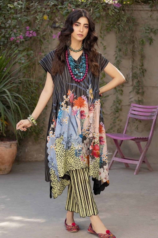Gul Ahmed Summer Essential 2024 – 2PC Printed Lawn Suit TL-42031