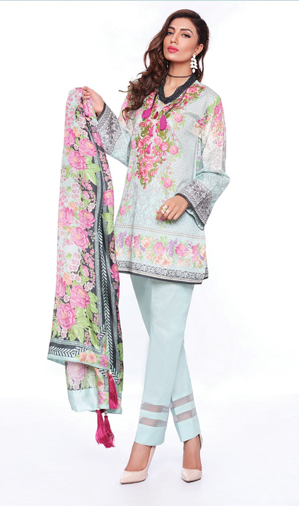 Sapphire Lawn Collection 2016 – Eid Edition –  Russian Curlicue B - YourLibaas
 - 1