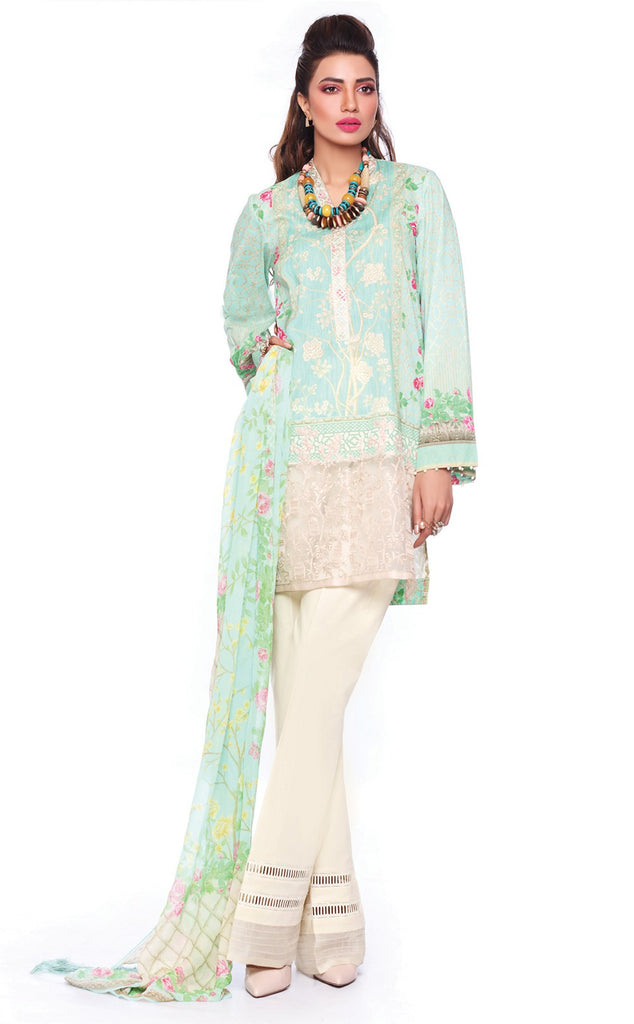 Sapphire Lawn Collection 2016 – Eid Edition –  Pictorial Trellis A - YourLibaas
 - 1